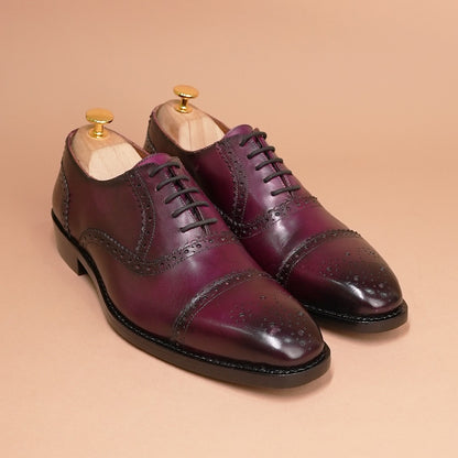 Piel Cuero Bespoke Pure Leather Oxford Shoes