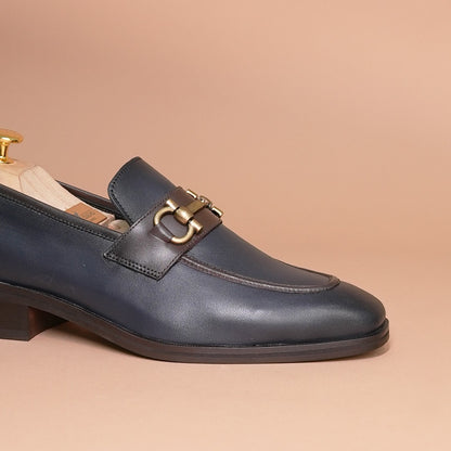 Men's Handcrafted Leather Loafers by Piel Cuero | Luxury Slip-on Shoes