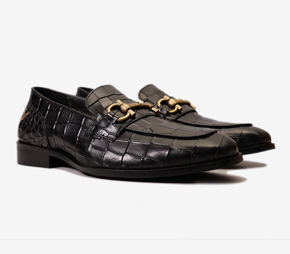 Bespoke Black leather shoes