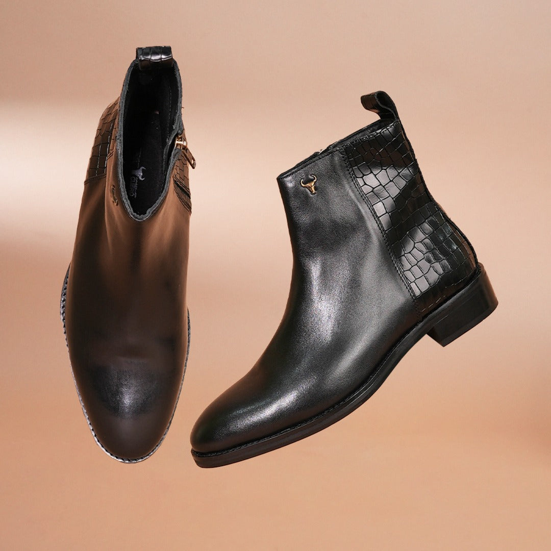 Handmade Genuine Leather Chelsea Shoes - Comfortable & Durable