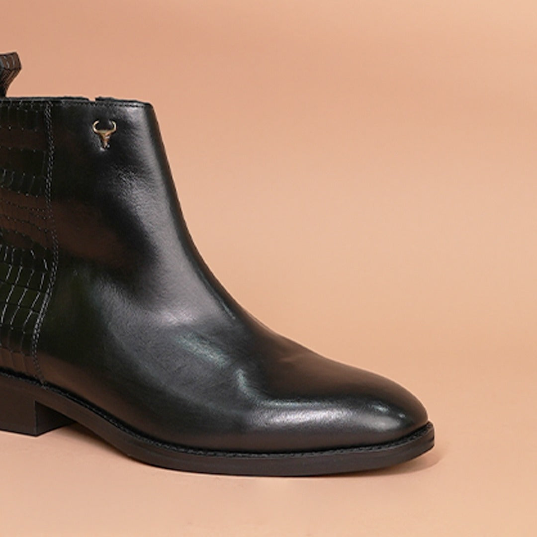 Handmade Genuine Leather Chelsea Shoes - Comfortable & Durable