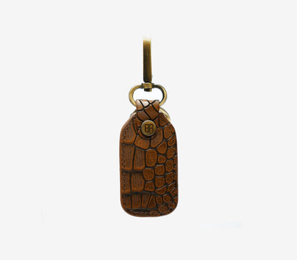 Premium leather keychain for men