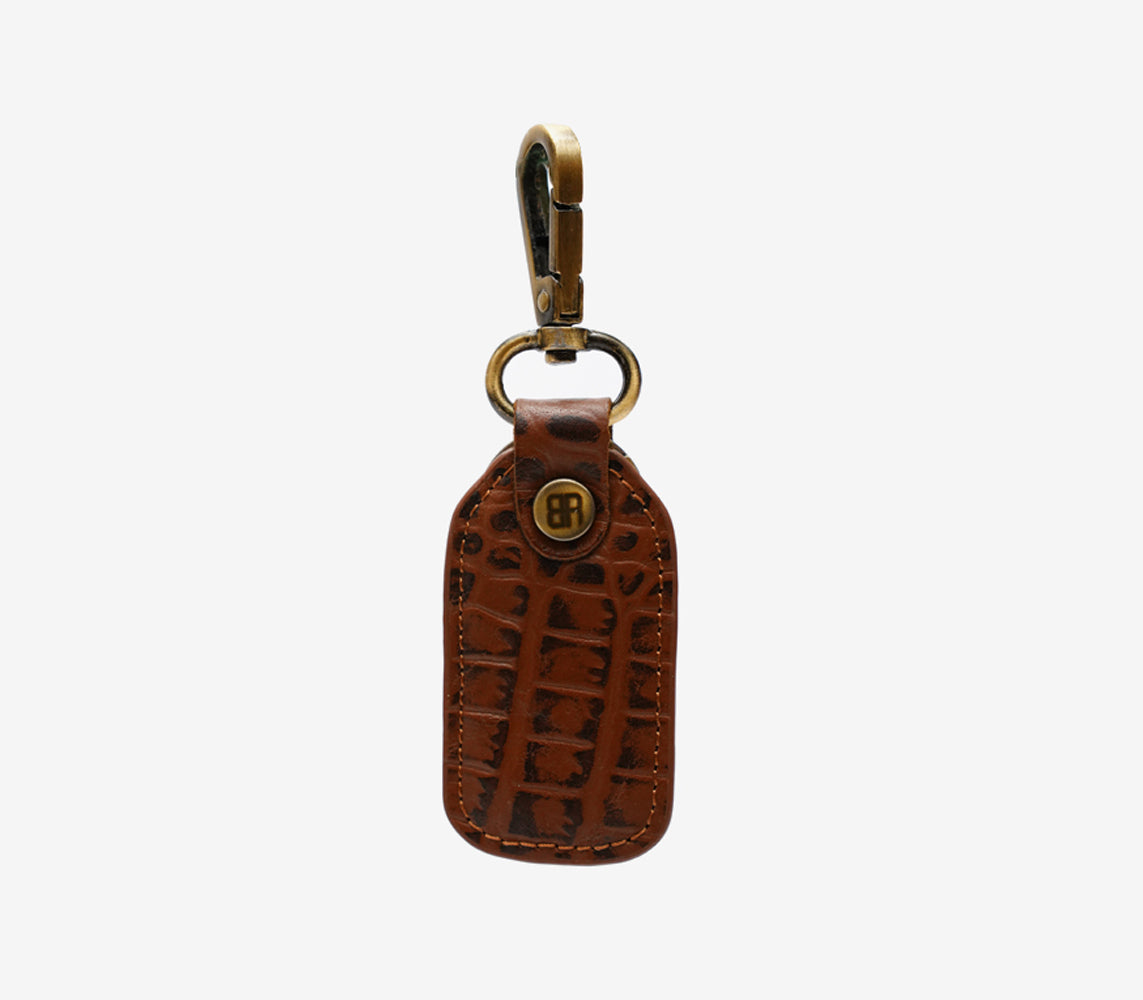 Handmade Antique Brass Hook Key chain
