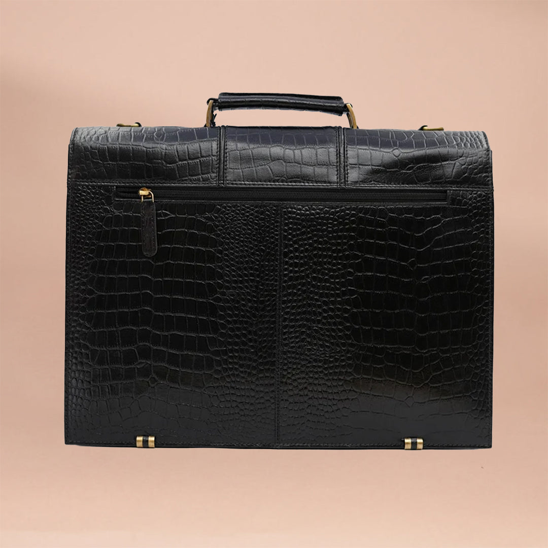 Premium Leather Laptop Bag Handcrafted by Piel Cuero