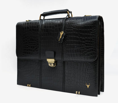 Premium Leather Laptop Bag Handcrafted by Peil Cuero