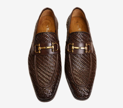 Bespoke leather loafers
