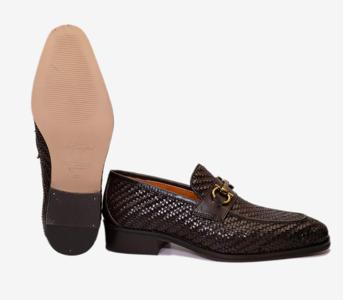 Bespoke Brown leather loafers