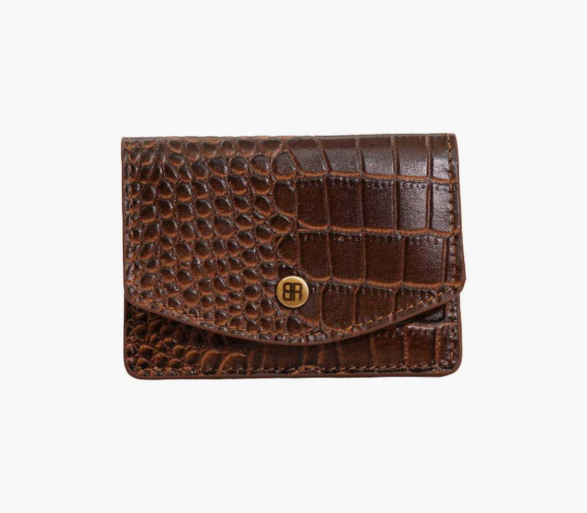 100% genuine leather card holder